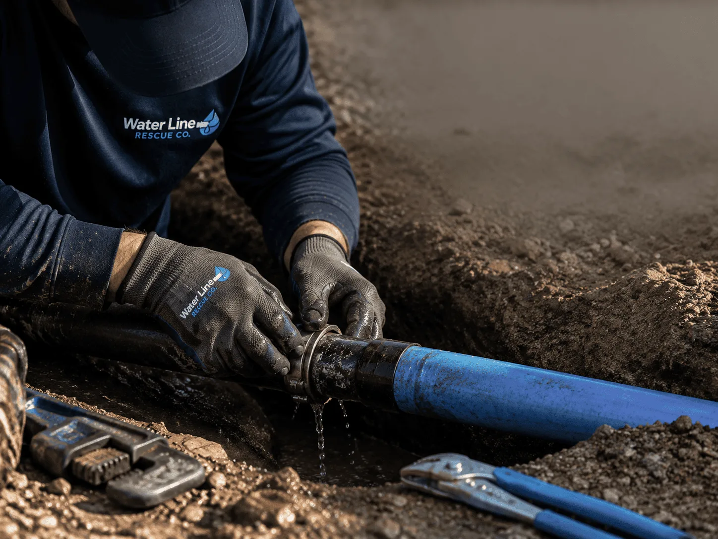 Why choose Water Line Repair in Prescott, KS